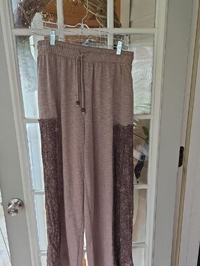 Three Bird Nest Dusty Mauve Drawstring Lounge Pants